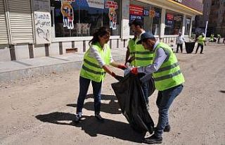 Yüksekova Belediyesinden temizlik kampanyası