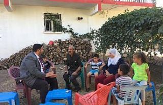 15 Temmuz Derneği Başkanı Hacire Akar’ı ziyaret...