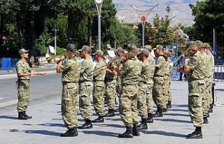 30 Ağustos provası yapıldı