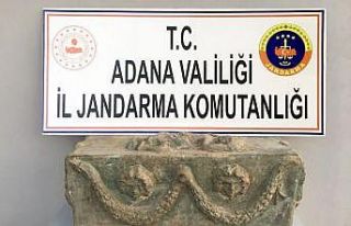 Adana’da "Bronz Bebek Lahdi" ele geçirildi