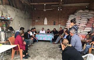 Ahlatcı’dan taziye ziyaretleri