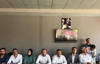 AK Parti ilçe ve belde teşkilatlarında bayramlaştı