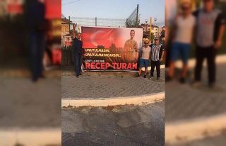 Alaplı şehidine sahip çıktı