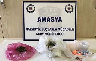 Amasya’da uyuşturucu operasyonu: 4 gözaltı