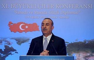 Bakan Çavuşoğlu,"Terörle mücadelede iki...