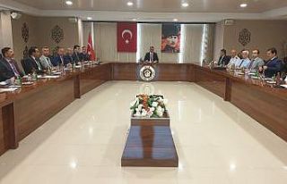 Balıkesir’de güvenlik tedbirleri toplantısı...