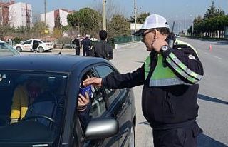 Balıkesir’de ışık ve işaret ihlali yapan sürücülere...