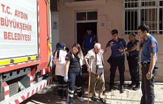 Balkonda uyudular, hayatları kurtuldu