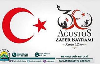 Başkan Geylani’den 30 Ağustos mesajı