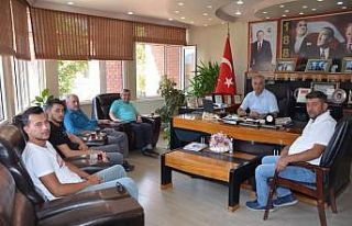 Başkan Yaman’a ziyaretler