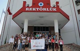 Bayburtlu çocuklar Batman Üniversitesi’ni ziyaret...