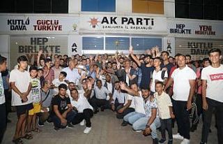Beyazgül, fetih yolcularını uğurladı