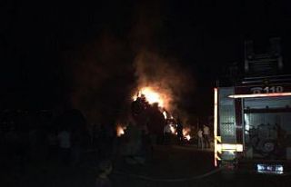 Çaldıran’da 3 bin 600 bağ ot yandı