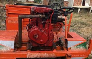 Çalınan su motorunu jandarma buldu