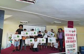 Çocuklara sıfır atık konusunda eğitim veriliyor