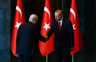 Cumhurbaşkanı Erdoğan, tebrikleri kabul etti