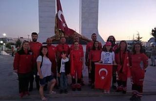 DAK’tan Kanlıpınar Şehitliği’ne ziyaret