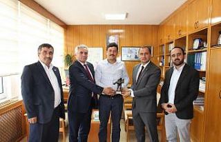 Dumlupınar heyeti Kütahya’da kurum müdürlerini...