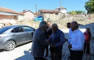 Dumlupınar protokolü şehit ve gazi ailerini ziyaret...