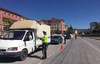 Emet’te asayiş ve trafik uygulaması