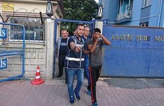 Evlerden telefon ve elbise çalan şüpheli yakalandı