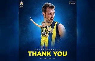 Fenerbahçe’den Guduric’e teşekkür