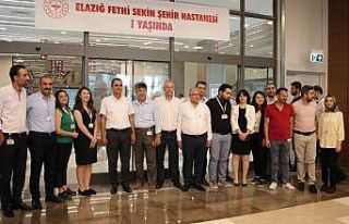 Fethi Sekin Şehir Hastanesi, 1 yılda 1 milyon 862...