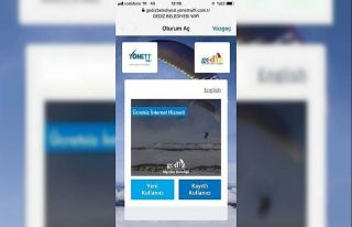 Gediz Belediyesi’nden ücretsiz Wİ-Fİ hizmeti