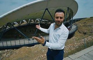 Genç iş adamı 2019 Göbeklitepe Yılı için klip...