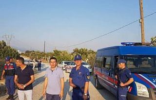 Germencik’te jandarma incir nöbetine başladı