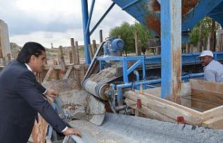 Gülşehir’de kilitli parke taş ocağı faaliyete...