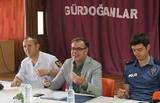 Hacılar’da muhtarlar toplantısı yapıldı