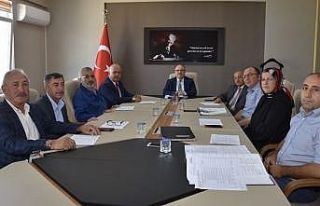 İl encümen toplantısı yapıldı