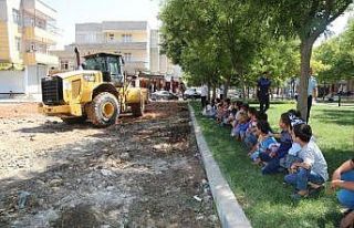 İşgal edilmek istenen alan park yapılacak