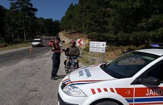 Jandarmadan motosikletlere yönelik özel denetim