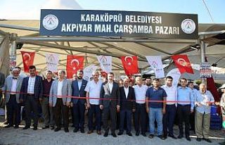 Karaköprü’ye bir semt pazarı daha