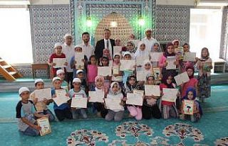 Kaymakam Deniz Pişkin’den yaz kursu öğrencilerine...