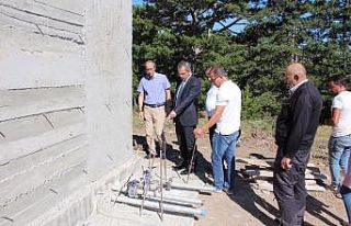 Kaymakam Pişkin, KÖYDES yatırımlarını inceledi