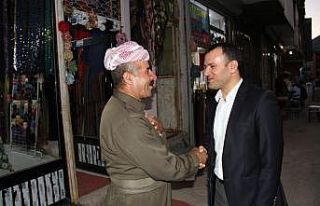 Kaymakam Türkman, esnafla vedalaştı