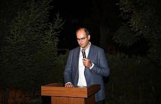 Kaymakam Türkmen’e veda yemeği