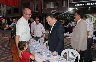 Kaymakam Zadeleroğlu, Türkelililerle vedalaştı