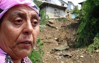 Kozlu’da kuvvetli yağış sonrası heyelan