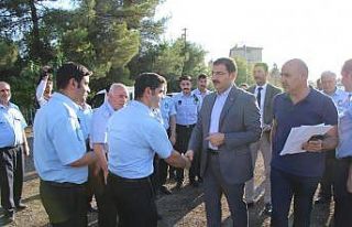 Kurban Bayramında Haliliye Belediyesi ekipleri sahada...