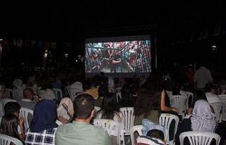 Kurtuluş Parkı’nda sinema keyfi