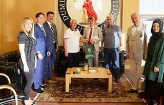 Kütahya Yeşilay’dan Rektör Uysal’a ziyaret