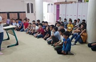 Kütahya’da Yaz Kur’an Kursu öğrencilerine sağlık...