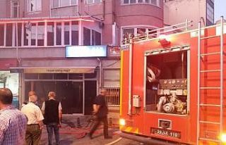 Lüleburgaz’da iş yeri yangını