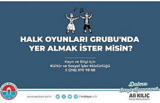 Maltepelilere halk oyunları kursu
