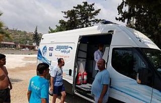 Mersin plajlarında deniz suyu temiz