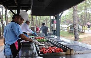 Millet bahçesinde merkezi mangal dönemi